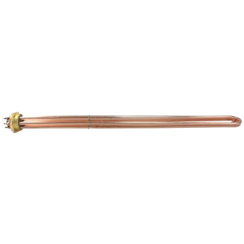 Блок ТЭН 15 кВт для воды 600 мм фланец G1 1/2" 220 В (трубка + колпак) HTH